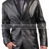 Quality leather blazer