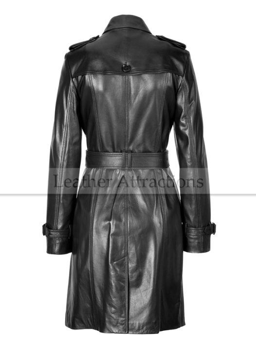 Designers Element Military Style Women Duster Coat