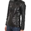 Euro Ladies Leather jacket Side Main