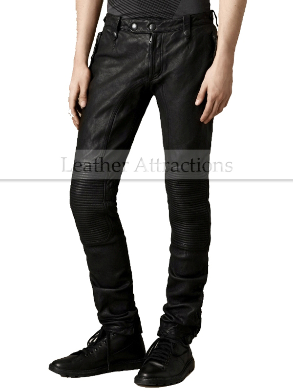 designer leather pants