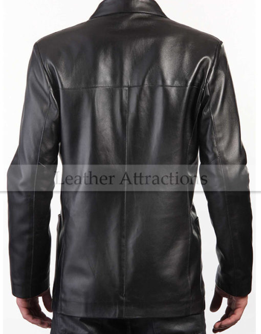 men leather blazers