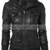 womens leather jacket