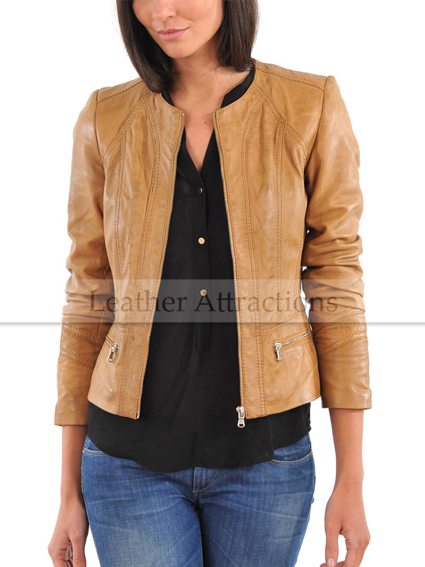 tan jacket ladies
