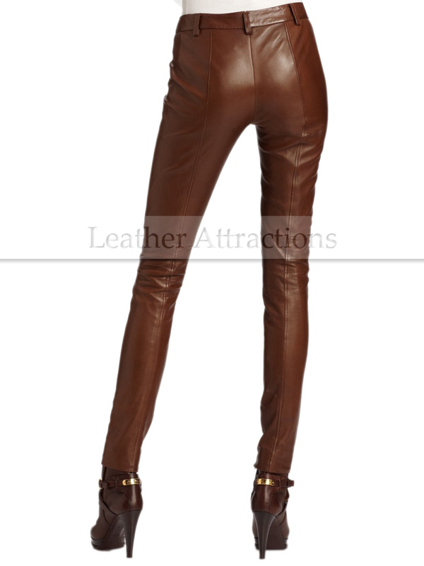 lamb leather pants