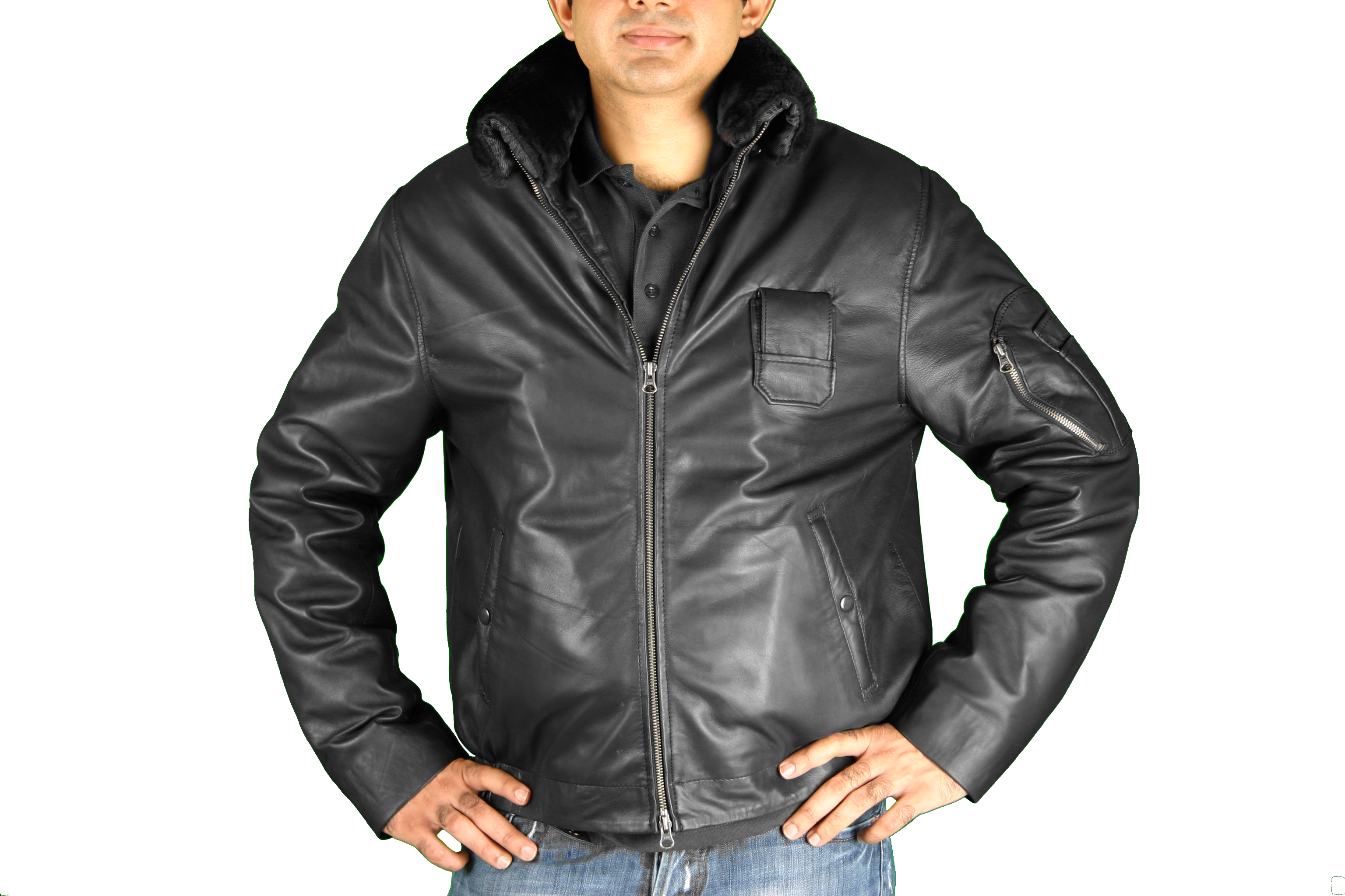 french air force leather jacket